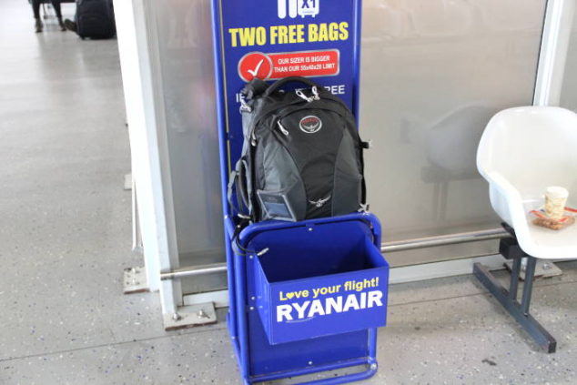 Wie STRENG ist RYANAIR beim >>HANDGEPÄCK?