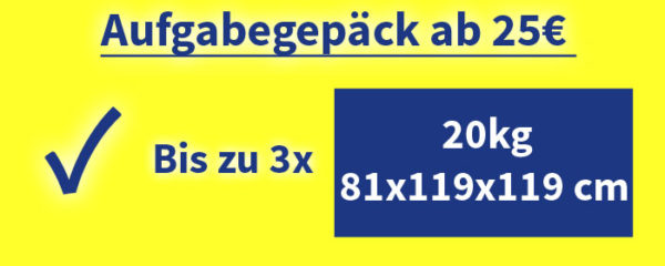 Ryanair Gepäck: Maße, Gewicht und Kosten 2020 - Handgepäckguide.de