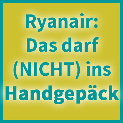 Ryanair: Handgepäck