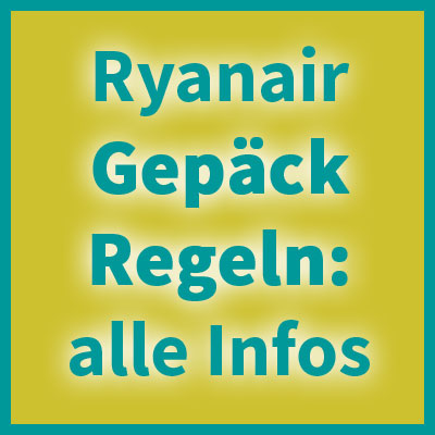 Gepäckbestimmungen von Ryanair