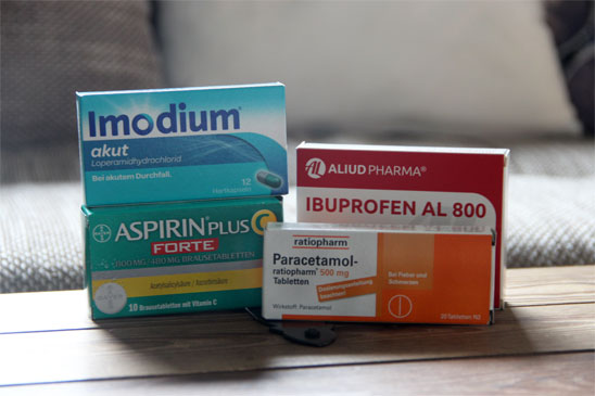 Ibuprofen, Aspirin, Paracetamol etc.
